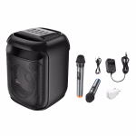 HOCO HA13 Ramon – Baffle Bluetooth pour l’extérieur avec deux microphones sans fil - Puissance et polyvalence en plein air – Image 6