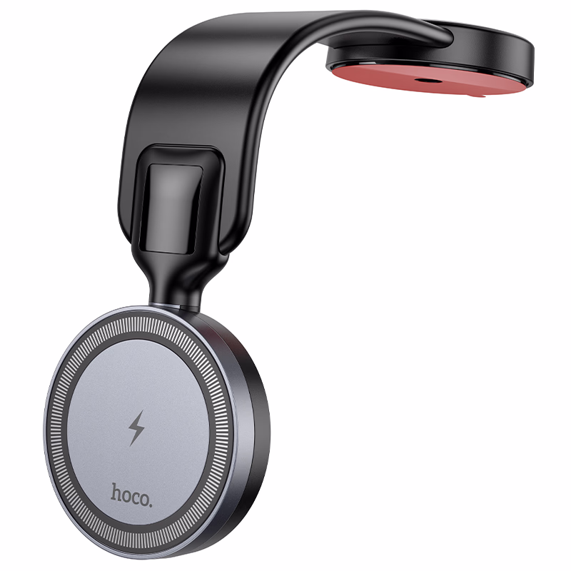 HOCO DZ - HW29 Totem – Support de voiture magnétique à anneau avec charge sans fil MagSafe rapide (console centrale) – Puissance, stabilité et élégance technologique - metal gray HOCO HW29 Totem – Support de voiture magnétique à anneau avec charge sans fil MagSafe rapide (console centrale) - Puissance, stabilité et élégance technologique – Image 1