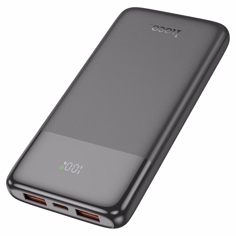 HOCO DZ - J121 Fast – Power Bank 22.5W + PD 20W à affichage digital (10 000 mAh) – Recharge rapide, design intelligent -black (2) HOCO J121 Fast – Power Bank 22.5W + PD 20W à affichage digital (10 000 mAh) – Recharge rapide, design intelligent – Image 1