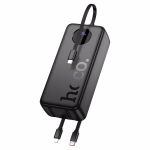 HOCO J132B Sabio – Power Bank 22.5W + PD 20W avec affichage digital et 3 câbles intégrés (30 000 mAh) – Polyvalence maximale, autonomie extrême – Image 2