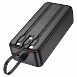 HOCO J132B Sabio – Power Bank 22.5W + PD 20W avec affichage digital et 3 câbles intégrés (30 000 mAh) – Polyvalence maximale, autonomie extrême – Image 3