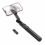 HOCO K25 Sherkhan – Support selfie magnétique en alliage d’aluminium pour diffusion en direct - fonctionnalité professionnelle et style raffiné, idéal pour un usage quotidien ou studio