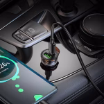 HOCO NZ16A Rigorous – Chargeur de voiture double port 43W PD25W + QC3.0 avec câble (C to C) - Deux ports, une puissance exceptionnelle – Image 5