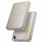 HOCO Q34 Clever – Power Bank PD 20W avec chargement sans fil MagSafe et affichage digital (10 000 mAh) – Recharge magnétique rapide et intelligente