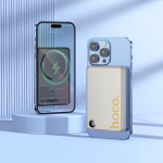 HOCO Q34 Clever – Power Bank PD 20W avec chargement sans fil MagSafe et affichage digital (10 000 mAh) – Recharge magnétique rapide et intelligente – Image 5