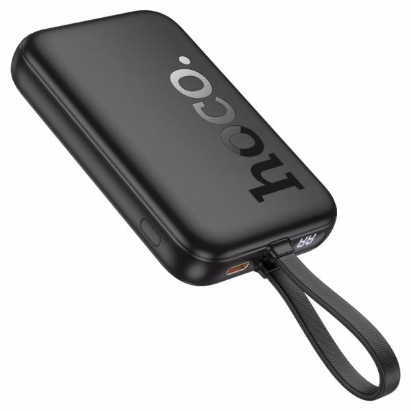 batterie externe HOCO Q35 noir design compact 3 en 1 MagSafe Algérie
