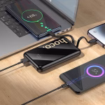 HOCO Q37 Graceful – Power Bank 22.5W + PD 20W avec deux câbles intégrés (10 000 mAh) – style moderne et sophistiqué – Image 7