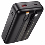 HOCO Q37A Graceful – Power Bank 22.5W + PD 20W avec deux câbles intégrés (20 000 mAh) – Double puissance, élégance prolongée – Image 5