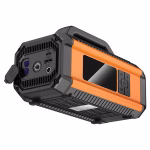 HOCO QS4 – Pompe à air intelligente avec batterie d’appoint (10 000 mAh) – Prête à tout moment, puissance d’urgence intégrée