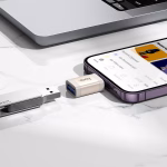 HOCO UA31A IP – Adaptateur OTG iPhone (Lightning mâle vers USB femelle) - Connectivité intelligente et design compact – Image 3