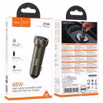 HOCO Z54A Prosperous – Chargeur de voiture double port 48W PD30W + QC3.0 - Puissance, élégance et performance à chaque trajet – Image 7