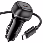 HOCO Z58 Rank – Chargeur de voiture rapide PD 30W avec câble (C to C) - Puissance et élégance à portée de main – Image 4
