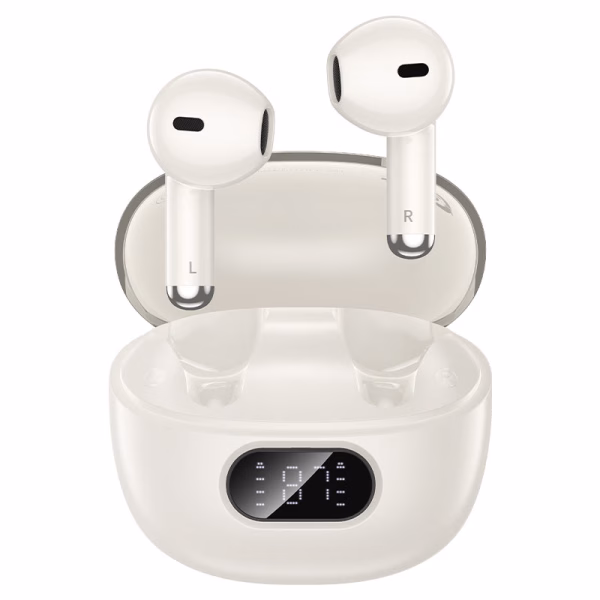 Hoco EQ18 Field - Écouteurs sans fil Bluetooth 5.4 TWS avec réduction de bruit ANC + ENC - Design élégant, confort ergonomique et qualité sonore haute fidélité