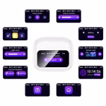 Hoco EW81 Elegant – Écouteurs sans fil Bluetooth 5.4 TWS avec écran tactile LED et design AirPods 3 - Élégance sonore, contrôle au bout des doigts – Image 4