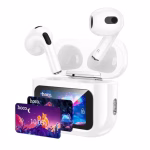 Hoco EW81 Elegant – Écouteurs sans fil Bluetooth 5.4 TWS avec écran tactile LED et design AirPods 3 - Élégance sonore, contrôle au bout des doigts – Image 3