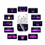 Hoco EW82 Sparkle – Écouteurs sans fil Bluetooth TWS avec écran LED – Design moderne blanc – Algérie