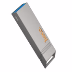 HOCO UD13 - Clé USB Clever USB3.2 (64GB/128GB/256 GB) gris métallisé – Image 4